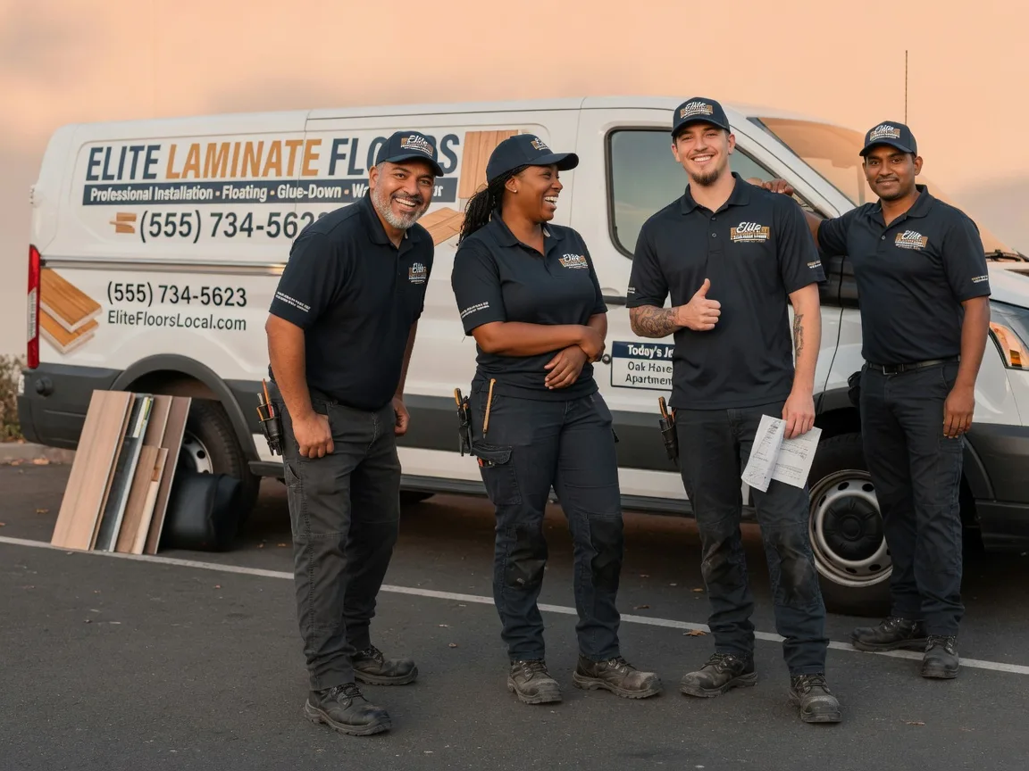 Laminate flooring installation company in Manning, ND